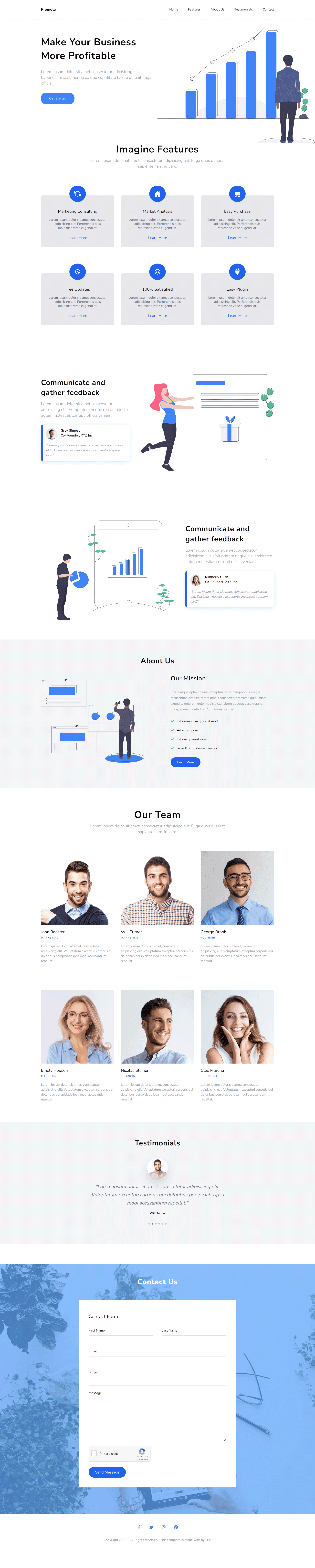 promote business page